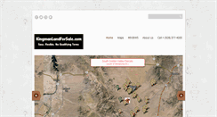 Desktop Screenshot of kingmanlandforsale.com